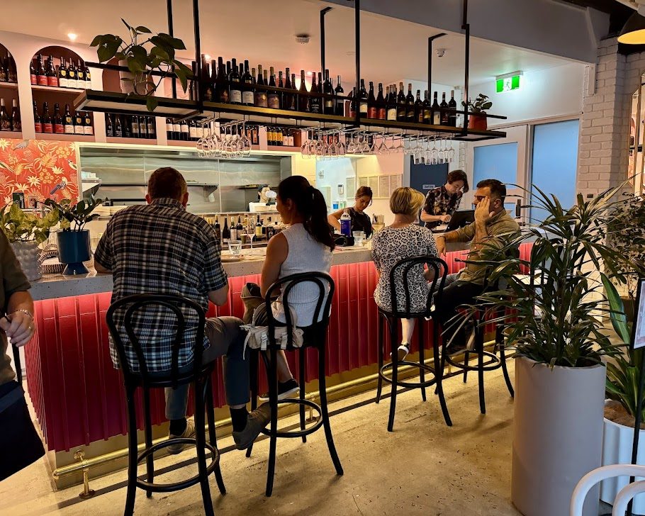 The bar at Lobo's Fremantle
